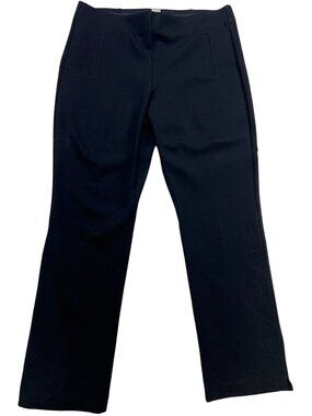 Chico's Women's Casual Pull On Pants Stretch Size 14R Black